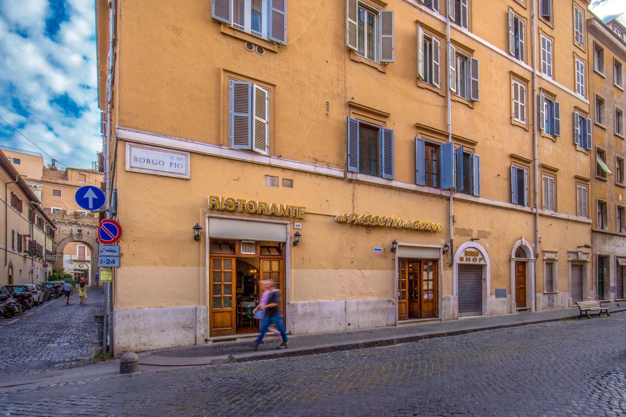 ローマBorgo Pio Charmeアパートメント エクステリア 写真